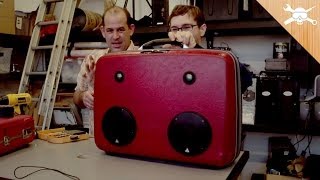 Build a Custom Suitcase Boom Box [upl. by Airalav131]