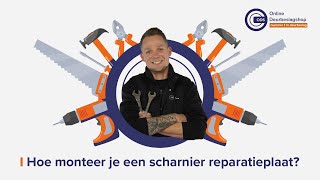 Hoe monteer je een scharnier reparatieplaat [upl. by Worrell]