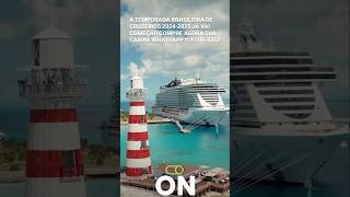 TEMPORADA BRASILEIRA DE CRUZEIROS 20242025 JÁ VAI COMEÇAR E VOCÊ TA ON msc msccruzeiros travel [upl. by Hanala]