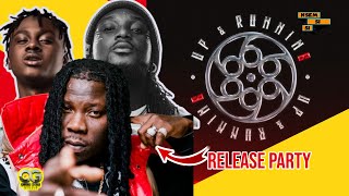 Stonebwoy delivers energetic performances with Larruso and Epixode during Up ampRunning release party [upl. by Sualokin]