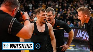 Select Matches Oklahoma State at Iowa  Big Ten Wrestling  Feb 19 2023 [upl. by Michale]