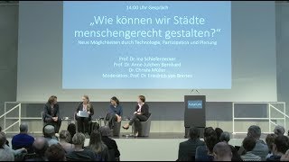 quotWie können wir Städte menschengerecht gestaltenquot Schieferdecker Bernhard Müller von Borries [upl. by Noiz]