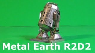 Metal Earth build  R2D2 [upl. by Crispas125]