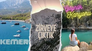 KEMER GEZİLECEK YERLER ⎮Göynük Kanyonu ⎮Olympos Teleferik ⎮Phaselis [upl. by Gladwin]