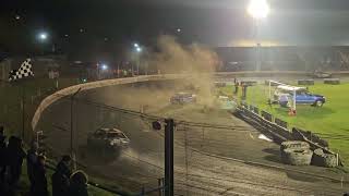 Cowdenbeath racewall bangers race 4 27th April 2024 [upl. by Raviv915]