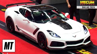 Best Cars from Mecum Auctions Dallas  MotorTrend [upl. by Norean377]