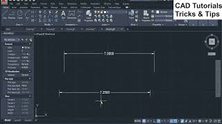 Round Off dimensions Autocad Linear dimension Dimension settings Dimension StyleHow to round off [upl. by Fishback]