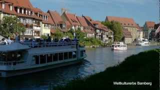 Bamberg FrankenBayern UNESCO Weltkulturerbe gefilmt mit Panasonic Lumix GH2 in Full HD [upl. by Stieglitz734]