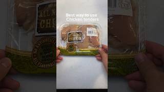 THE BEST way to use CHICKEN TENDERS food crispychicken friedchicken chickenrecipe shortsfeed [upl. by Oivalf537]