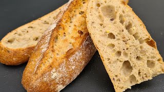 Recettes des baguettes céréales à la maison [upl. by Amekahs]