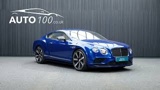 Bentley GTC V8 S Coupe Ceramic Brakes Naim ACC Mulliner amp More  Auto 100 [upl. by Gurevich]