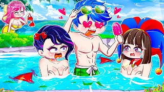 Alex Di Bak Mandi Air Panas Dengan Gadis  Gacha Life  Rainbow Z Indonesia [upl. by Laehcim]