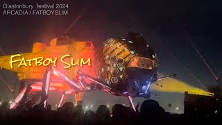 【Fatboy Slim】ARCADIA Glastonbury festival 2024😃 [upl. by Meghan]