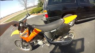 KTM 125 Dirt bike [upl. by Allix]