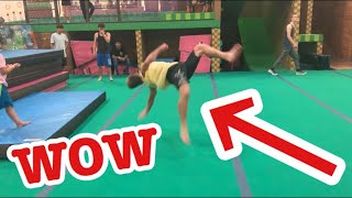 I DID MY HARDEST TRICKS PT2  TRICKING TUMBLING PARKOUR [upl. by Mccowyn957]