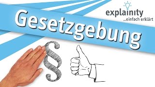 Gesetzgebung einfach erklärt explainity® Erklärvideo [upl. by Ardisj968]