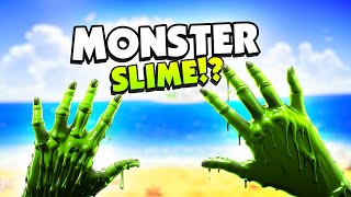 I Become a MONSTER From this Weird Slime  Call of the Sea VR [upl. by Nilatak797]