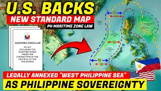 US Backs PH NEW Standard MAP Law Annexed West PH Sea as Part of Philippine Sovereignty [upl. by Meijer]