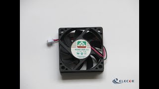 MGA6012MRA15 Server  Square Fan sq60x60x15mm w30x2x2 DC 12V 018A 2wire [upl. by Nerhe]