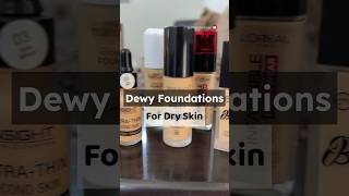 Affordable Foundations for DRY SKIN makeupforbeginners dryskin makeupshorts [upl. by Chase]