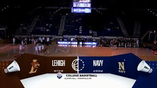 Highlights Navy Womens Basketball vs Lehigh [upl. by Matlick919]