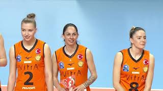 Eczacibasi VitrA ISTANBUL vs Imoco Volley CONEGLIANO  2019 CLVolleyW QFA [upl. by Rosio]