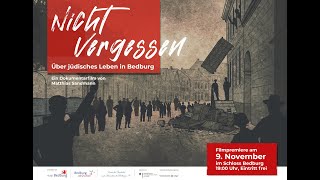 quotNicht Vergessenquot  Ein Film über jüdisches Leben in Bedburg [upl. by Annyl]