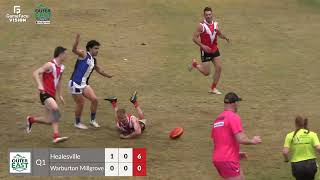 OEFN GRAND FINAL  DIV 1 SENIORS HEALESVILLE V WARBURTON MILLGROVE [upl. by Ainoda]