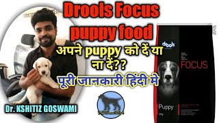 FOCUS PUPPY STARTER FOOD REVIEW । pedigree vs focus start food comparison। best puppy starter food [upl. by Sampson]