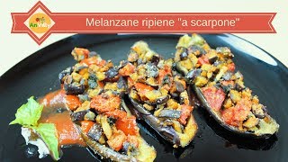 Melanzane ripiene alla napoletana a scarpone [upl. by Nnayram]