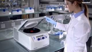 Eppendorf Centrifuge 5427 R [upl. by Otanutrof]