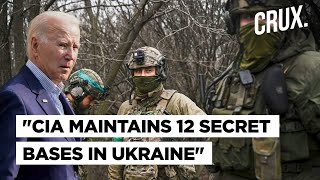 CIAs Shadow War In Ukraine US Spy Agency Set Up quot12 Secret Basesquot Near Russia Border Since 2014 [upl. by Sirah]