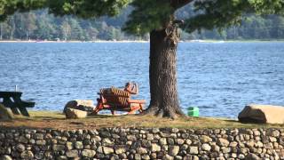 Speculator Beach View of Lake Pleasant Speculator New York August 2012 [upl. by Nnaeoj]