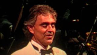 Andrea Bocelli  quotWhite Christmasquot MSG My Christmas 12210 HD [upl. by Savory133]