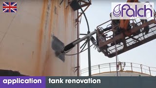 Costefficient tank cleaning with highpressure jet systems Container amp tank renovation with robots [upl. by Esile280]