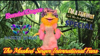 The Masked Singer UK  Bearded Dragon  Im a Celebrity Special 2023 [upl. by Kane]