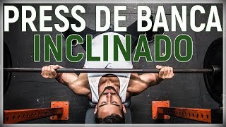 ¿Cómo hacer el Press de Banca Inclinado con Barra [upl. by Iatnohs]