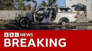 Israel military fires senior officers after aid workers killed in Gaza  BBC News [upl. by Palladin849]