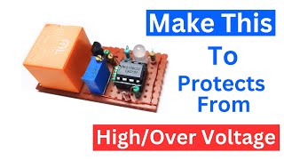 Over Voltage Protection Using LM358LM393 [upl. by Ydnarb]