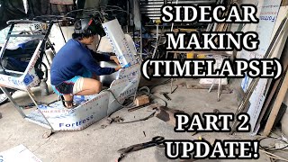 MAKING SIDECAR TIMELAPSEPART 2 [upl. by Iznil]