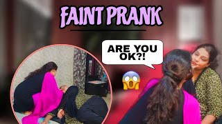 FAINT PRANK😱  BEHOSH HO GAYI  II Unexpected TWIST At End 🤪II Must Watch Prank II sabihavlogs [upl. by Enyar945]