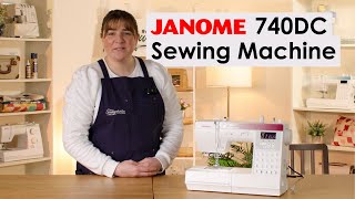 Janome Sewist 740DC Sewing Machine Review [upl. by Nami]