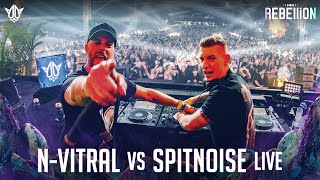 NVitral vs Spitnoise LIVE  REBELLiON 2023  THE ECLIPSE [upl. by Burford]