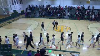 Bellows Free Academy vs Colchester High School Boys Varsity Basketball [upl. by Suired67]