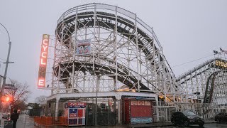 Coney Island Winter Street Photography [upl. by Alul]