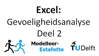 Excel Gevoeligheidsanalyse Deel 2 [upl. by Eustace]