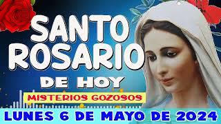 Santo Rosario de hoy lunes 6 de mayo de 2024 Audio│MISTERIOS GOZOSOS [upl. by Ewart]