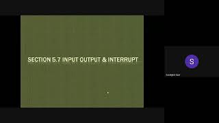 CSA Lesson 5 Execution of I O instructions Interrupt Cycle CPUSim execution of memory ref instr [upl. by Nahgam]