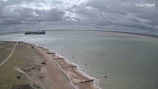 Shipping Felixstowe Departure of CMA CGM MONTOIR Tugs Svitzer Sky amp Svitzer Kent [upl. by Adnohsel894]