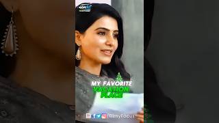 Samantha 🌼 amp Chaitanya 🔥 Rapid Fire  First Kiss  When He Proposed To Her  Samantha Interview [upl. by Adnoyek]